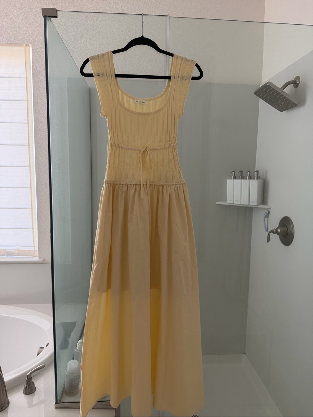 Yellow Sleeveless Maxi Dress - Brand: BLU Pepper Never Worn